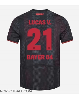 Billige Fotballdrakt Bayer Leverkusen Lucas Vazquez #21 Replika Hjemmedrakt 2025-26 Kortermet Billige Fotballdrakt Bayer Leverkusen Lucas Vazquez #21 Replika Hjemmedrakt 2025-26 Kortermet